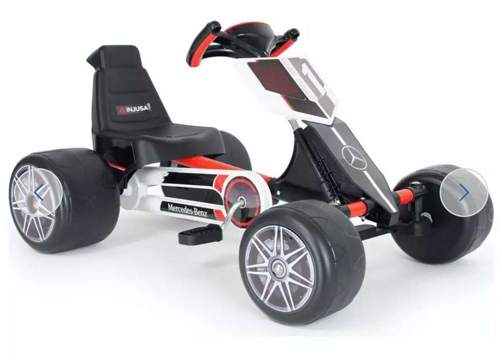 Mercedes Injusa Go Kart with 2 Years Guarantee - Free Click & Collect