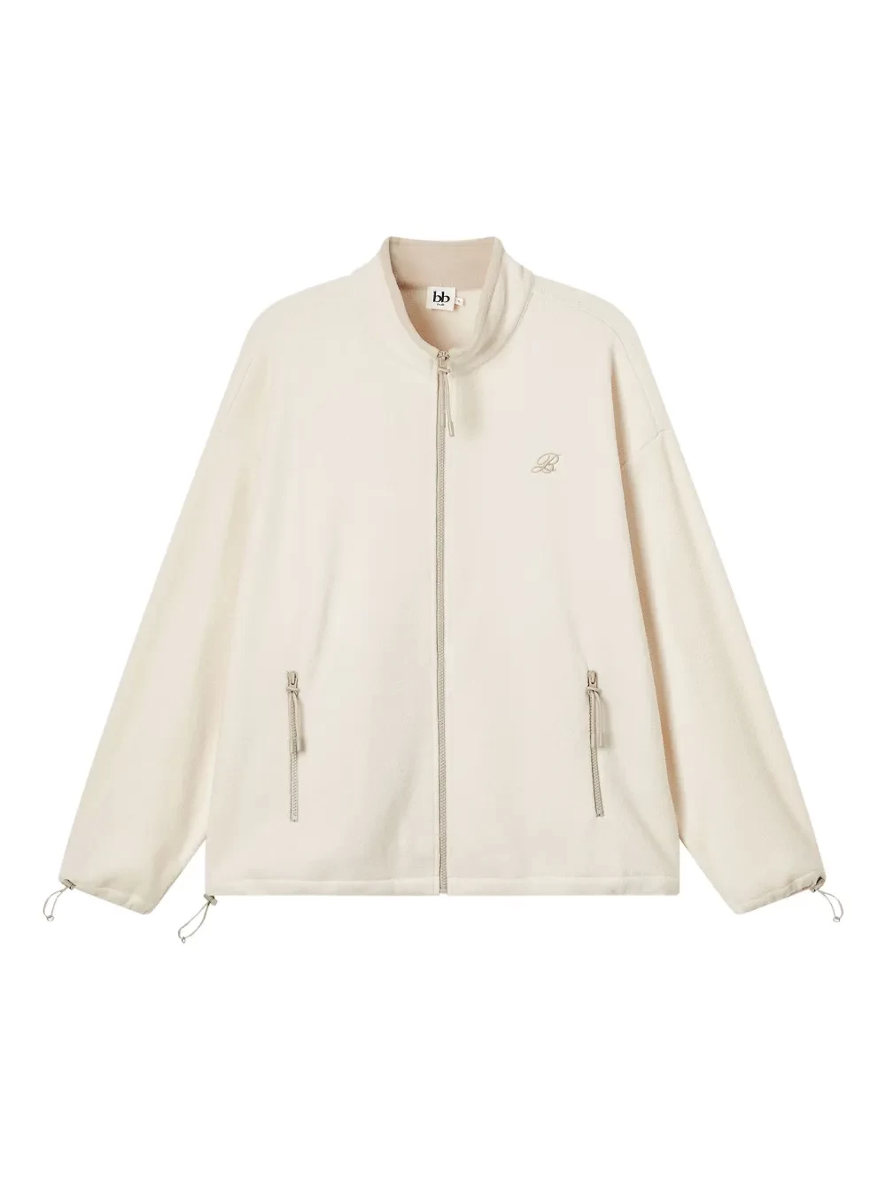 New Season  b+ab zip-up fleece jacket